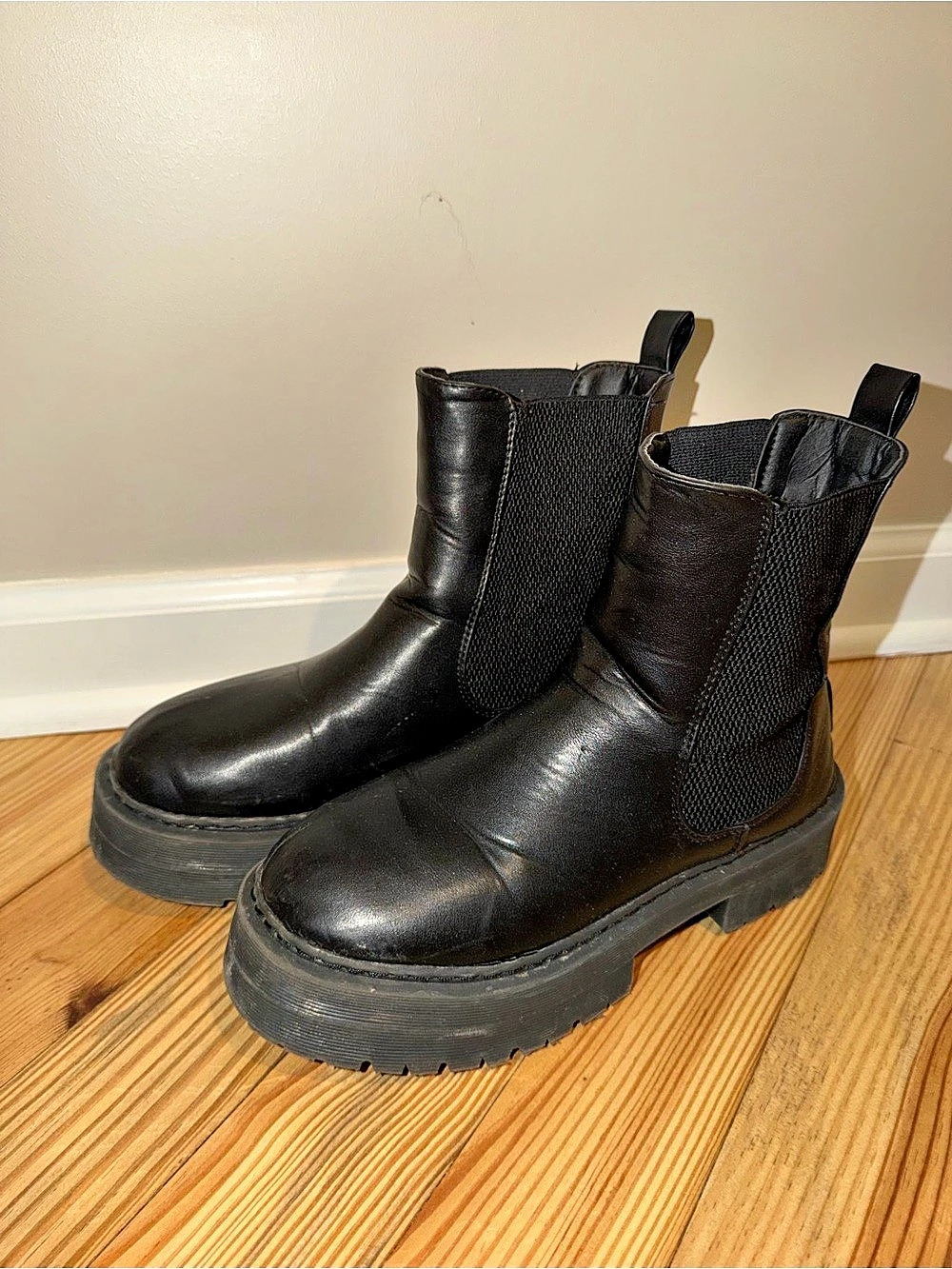 Black Combat Boots